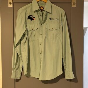 Villon Light Blue Button-Up Shirt